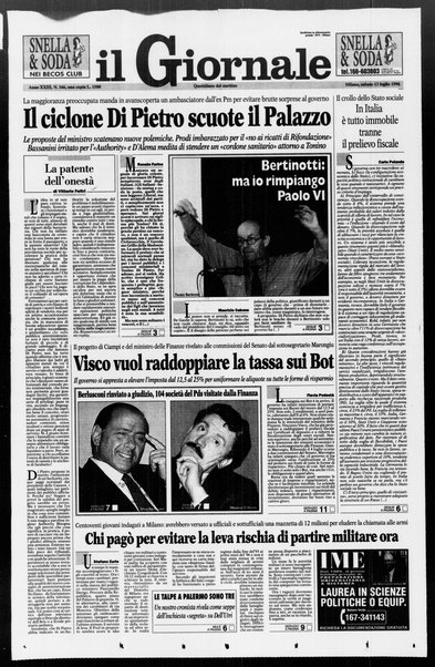 Il giornale : quotidiano del mattino